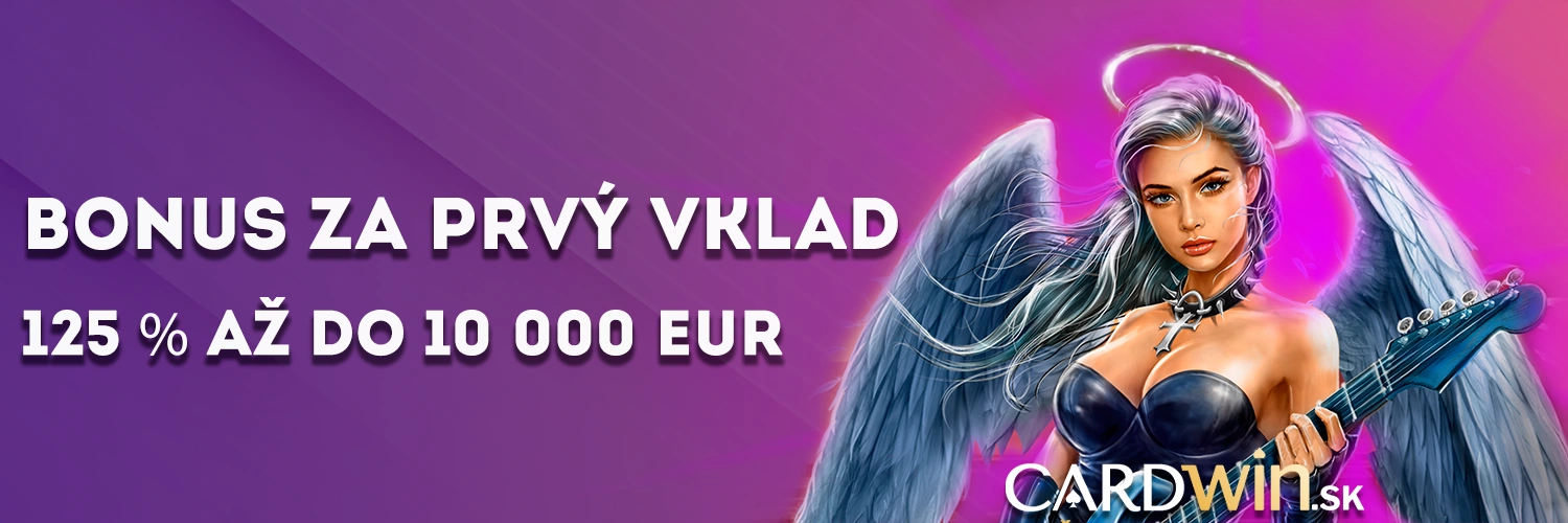 Bonusy Cardwin casino: nehvyčajné ponuky vrátane uvítacieho bonusu 125%